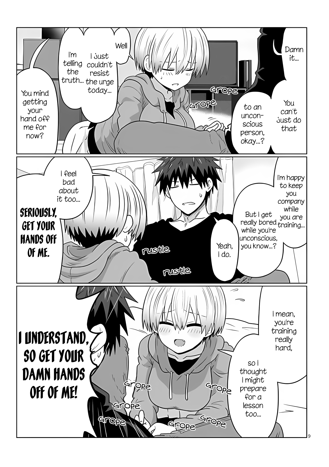 Uzaki-chan wa Asobitai! Chapter 105 9